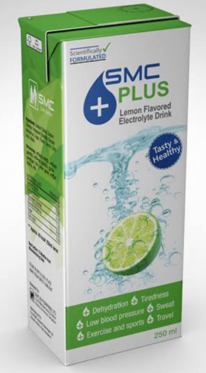 SMC Plus Lemon Flavored Drink (250ml)