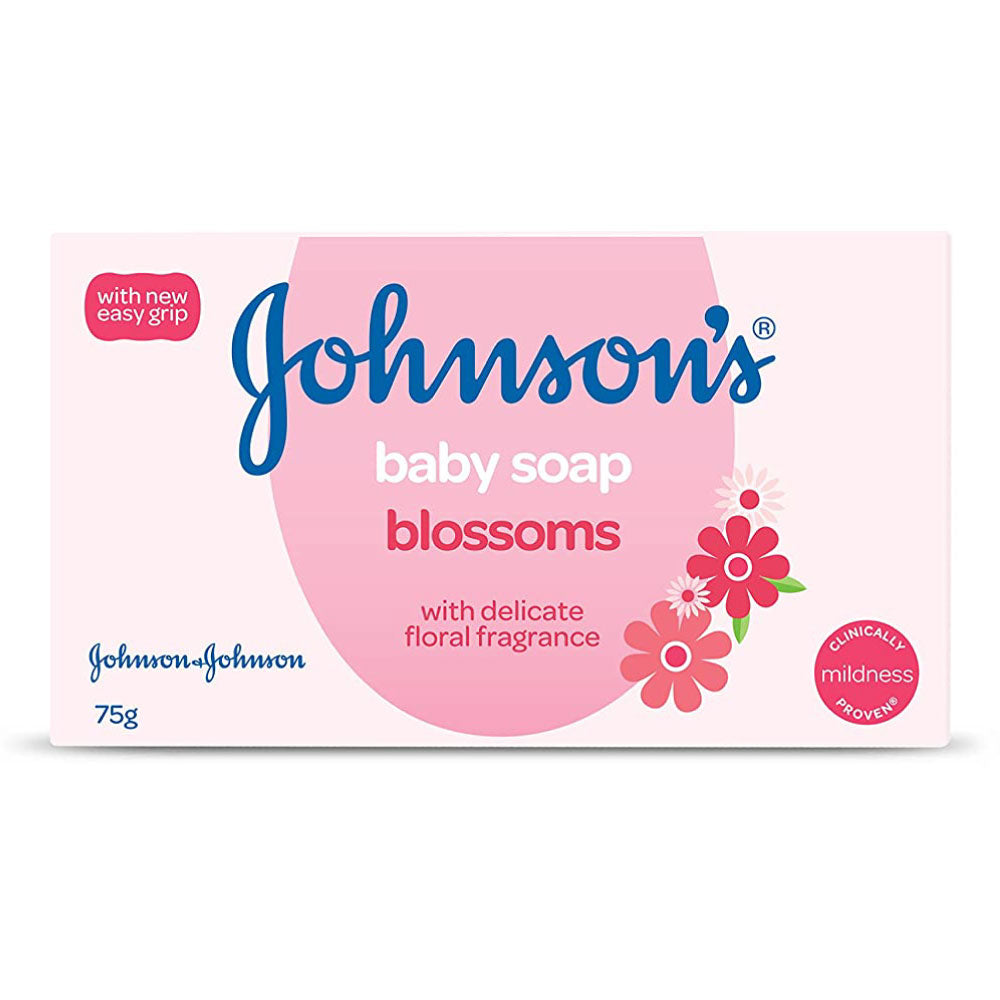 Gohnson's  baby soap(blossoms)(75 gm) (1ps)