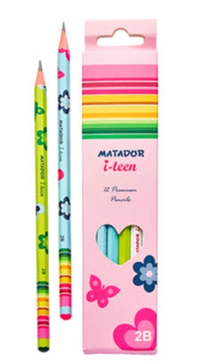 Matador i Teen premium pencil 2B (1pcs)