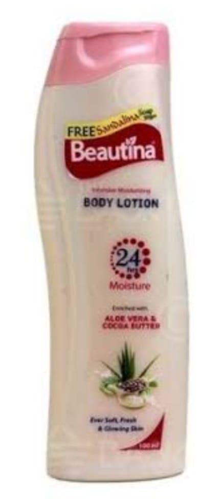 Beautina body lotion 200 ml Free 70g sandalina soup