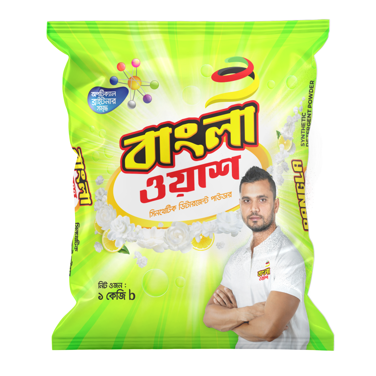 BANGLA WASH Detergent Powder 1 kg