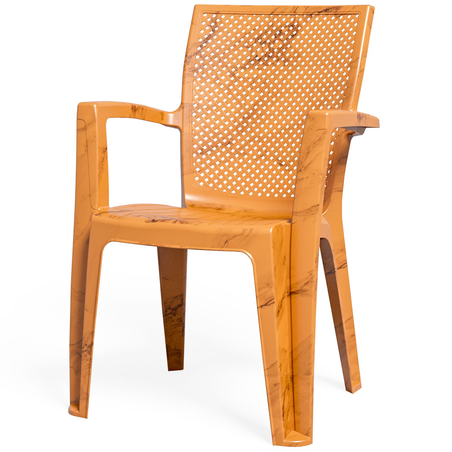 Chair-Emperor Arm-Breezy-Sandle Wood-6058